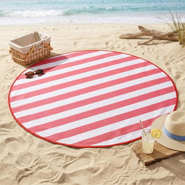 Mijolnir Toalla de playa Fouta Crema, Naranja, 150 cm